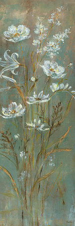 Celedon Bouquet II Print Celedon Bouquet II Print