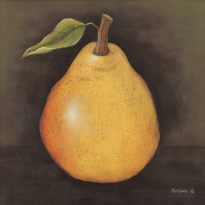 Yellow Pear Print Yellow Pear Print