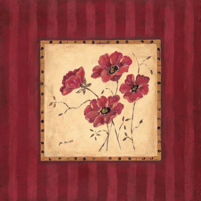 Designer Poppies I Print Designer Poppies I Print