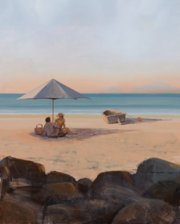 Beach Romance I Print Beach Romance I Print
