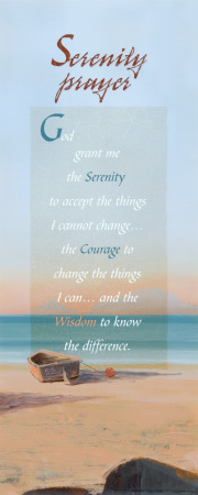 Serenity Prayer Print Serenity Prayer Print