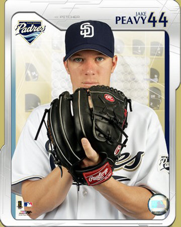 Jake Peavy - 2005 Studio Plus Photograph Jake Peavy - 2005 Studio Plus Photograph