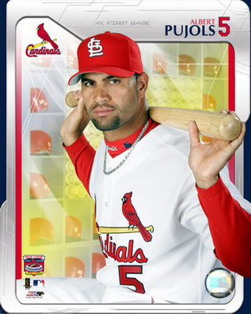 Albert Pujols - 2005 Studio Plus Photograph Albert Pujols - 2005 Studio Plus Photograph