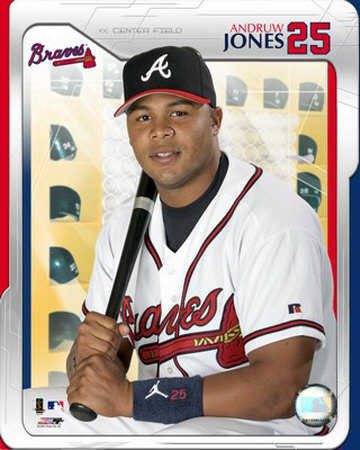 Andruw Jones - 2005 Studio Plus Photograph Andruw Jones - 2005 Studio Plus Photograph