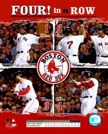 2007 Red Sox Photograph 2007 Red Sox Photograph