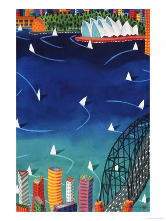 Sydney Harbour Giclee Print Sydney Harbour Giclee Print