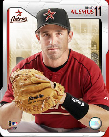 Brad Ausmus - 2005 Studio Plus Photograph Brad Ausmus - 2005 Studio Plus Photograph