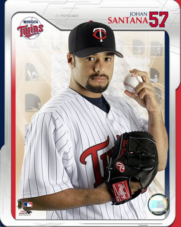 Johan Santana - 2005 Studio Plus Photograph Johan Santana - 2005 Studio Plus Photograph