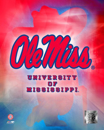 U.of Mississippi - Ole Miss Logo Photograph U.of Mississippi - Ole Miss Logo Photograph