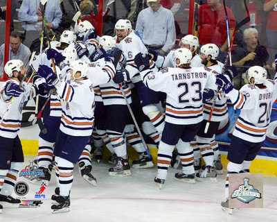 Edmonton Oilers2006 Stanley Cup Photograph Edmonton Oilers2006 Stanley Cup Photograph