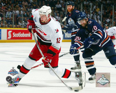 Eric Staal 2006 Stanley Cup Photograph Eric Staal 2006 Stanley Cup Photograph