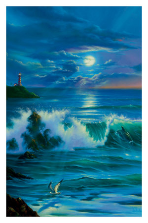 Moonlit Romance Print Moonlit Romance Print