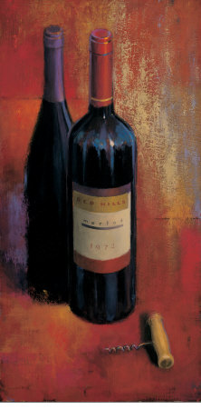 Merlot Abstract Print Merlot Abstract Print