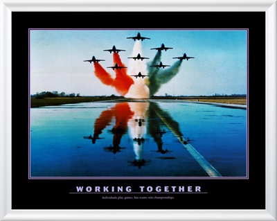 Working Together Framed Print Working Together Framed Print