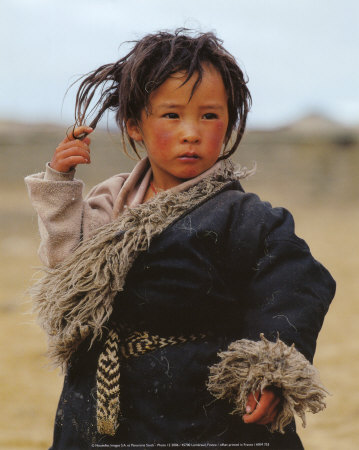Young Boy, Tibet Print Young Boy, Tibet Print