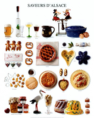 Tastes of Alsace Print Tastes of Alsace Print