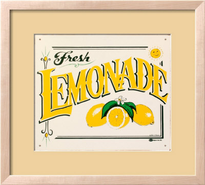Yellow Framed Sign Yellow Framed Sign