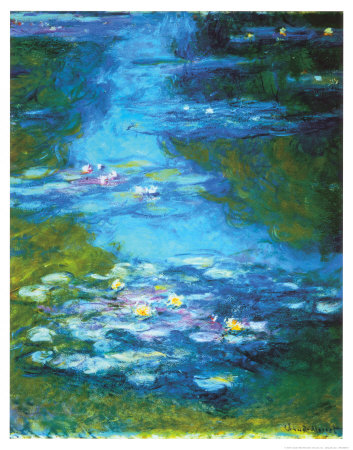 Water Lilies Print Water Lilies Print