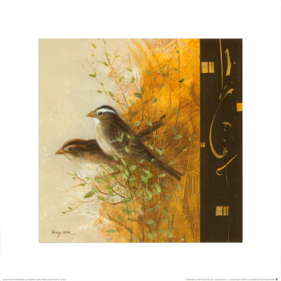Peek-a-Boo Finch II Print Peek-a-Boo Finch II Print