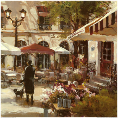Floral Promenade Print Floral Promenade Print