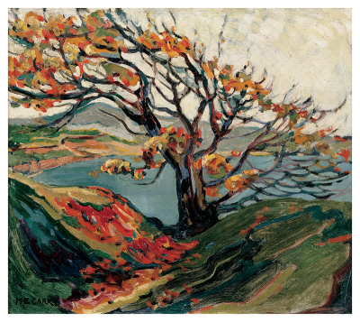 Tree in Autumn Giclee Print Tree in Autumn Giclee Print