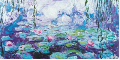 Waterlilies Stretched Canvas Print Waterlilies Stretched Canvas Print