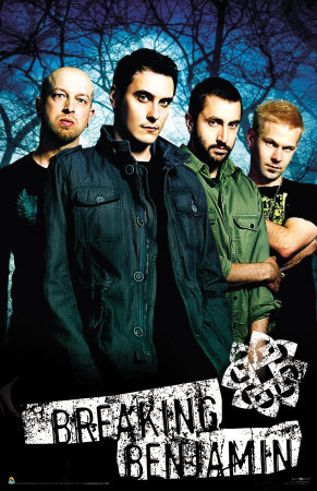 Breaking Benjamin Poster Breaking Benjamin Poster