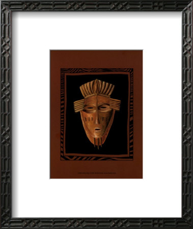African Mask I Framed Print African Mask I Framed Print