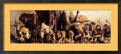 Noah's Ark Framed Poster Noah's Ark Framed Poster