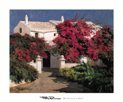 Buganvillas al Sol I Print Buganvillas al Sol I Print
