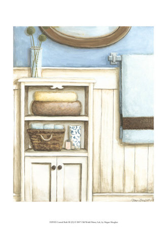 Coastal Bath III Print Coastal Bath III Print