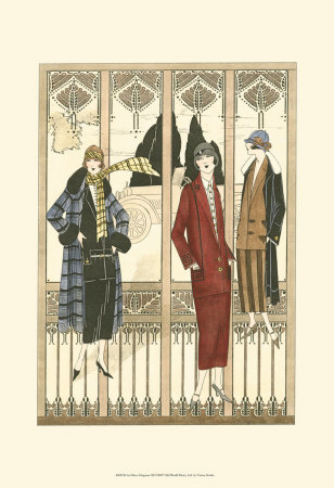 Art Deco Elegance III Print Art Deco Elegance III Print