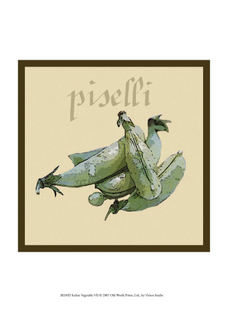 Italian Vegetable VII Print Italian Vegetable VII Print