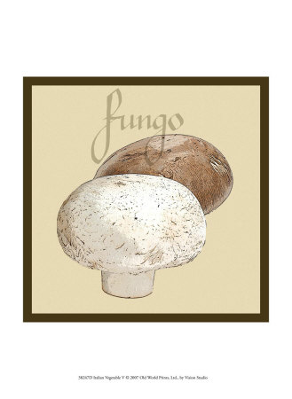 Italian Vegetable V Print Italian Vegetable V Print
