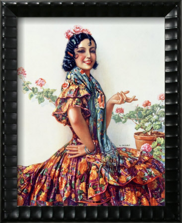 B. Sirven Framed Print B. Sirven Framed Print