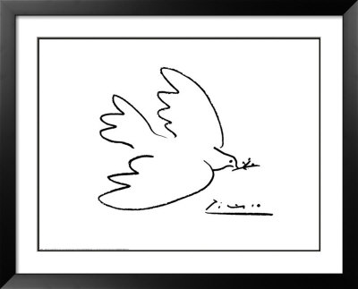 Dove of Peace Framed Print Dove of Peace Framed Print