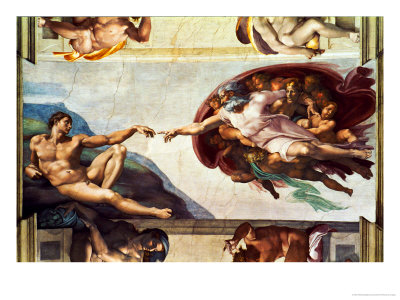 sistine chapel hands. The Sistine Chapel; Ceiling