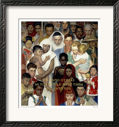 Golden Rule Framed Print Golden Rule Framed Print