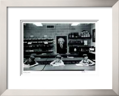 Untitled - Einstein Framed Print Untitled - Einstein Framed Print