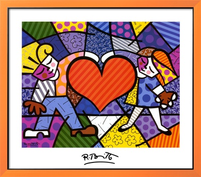 Heart Kids Framed Print Heart Kids Framed Print