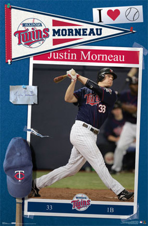 Minnesota Twins- Justin Morneau Poster Minnesota Twins- Justin Morneau Poster