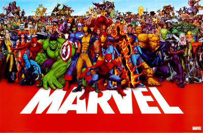 Marvel Heroes Poster Marvel Heroes Poster