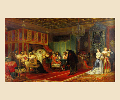 Le Cardinal Mazarin Mourant, 1830 Print by Paul Delaroche at Art. Le Cardinal Mazarin Mourant, 1830 Print by Paul Delaroche at Art.