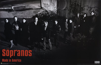 The Sopranos Poster The Sopranos Poster