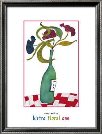 Bistro Floral I Framed Print Bistro Floral I Framed Print