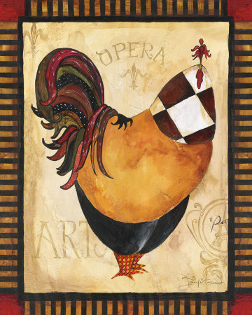 Paris Rooster I Print Paris Rooster I Print