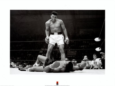 Muhammad Ali vs. Sonny Liston Print Muhammad Ali vs. Sonny Liston Print