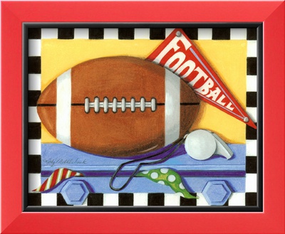 Football Framed Print Football Framed Print