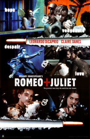 William Shakespeare's Romeo + Juliet Poster William Shakespeare's Romeo + Juliet Poster
