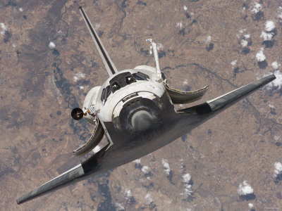 space shuttle discovery in space. The Space Shuttle Discovery